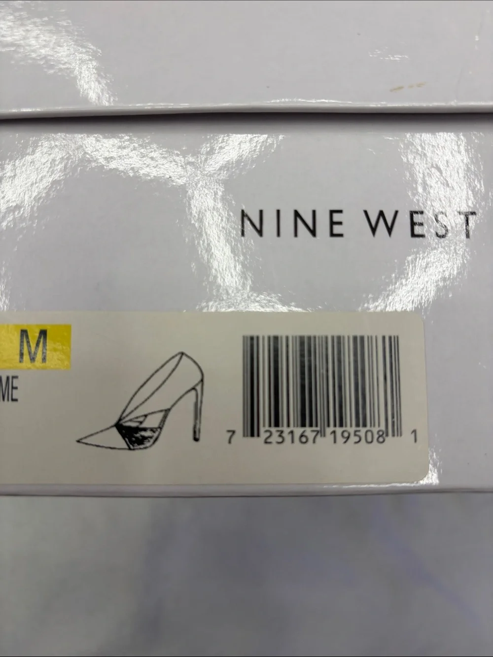Nine West Gray Pointed Toe Cutout Stiletto Heels